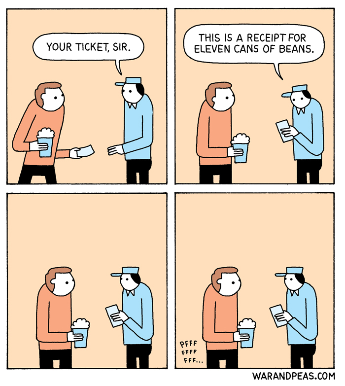 war and peas - beans beans beans