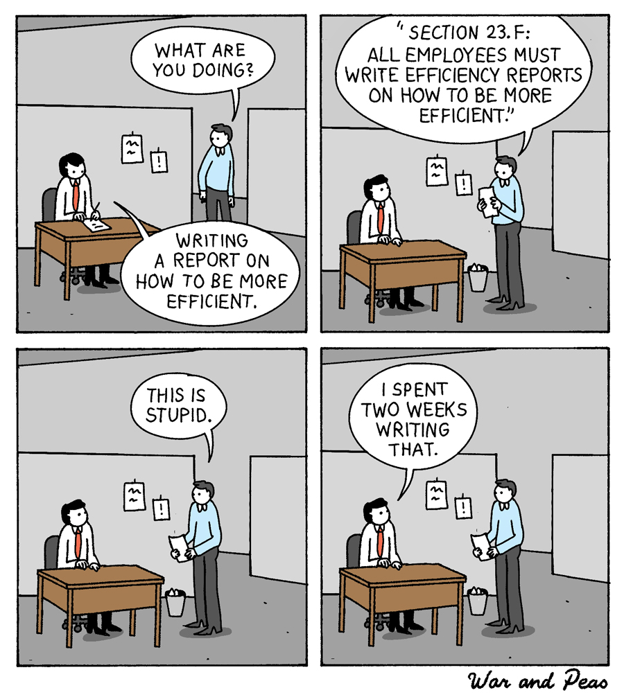 war-and-peas-efficiency-expert