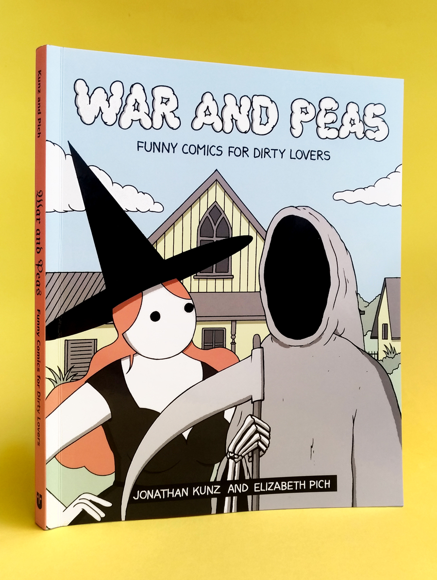 War and Peas - Book Cover - Elizabeth Pich and Jonathan Kunz