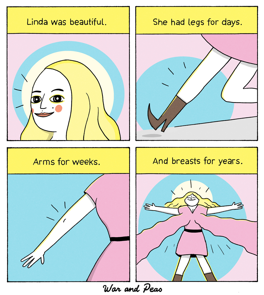 War and Peas - Legs for Days - Jonathan Kunz and Elizabeth Pich