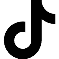 Tiktok Tik Tok Logo Black PNG