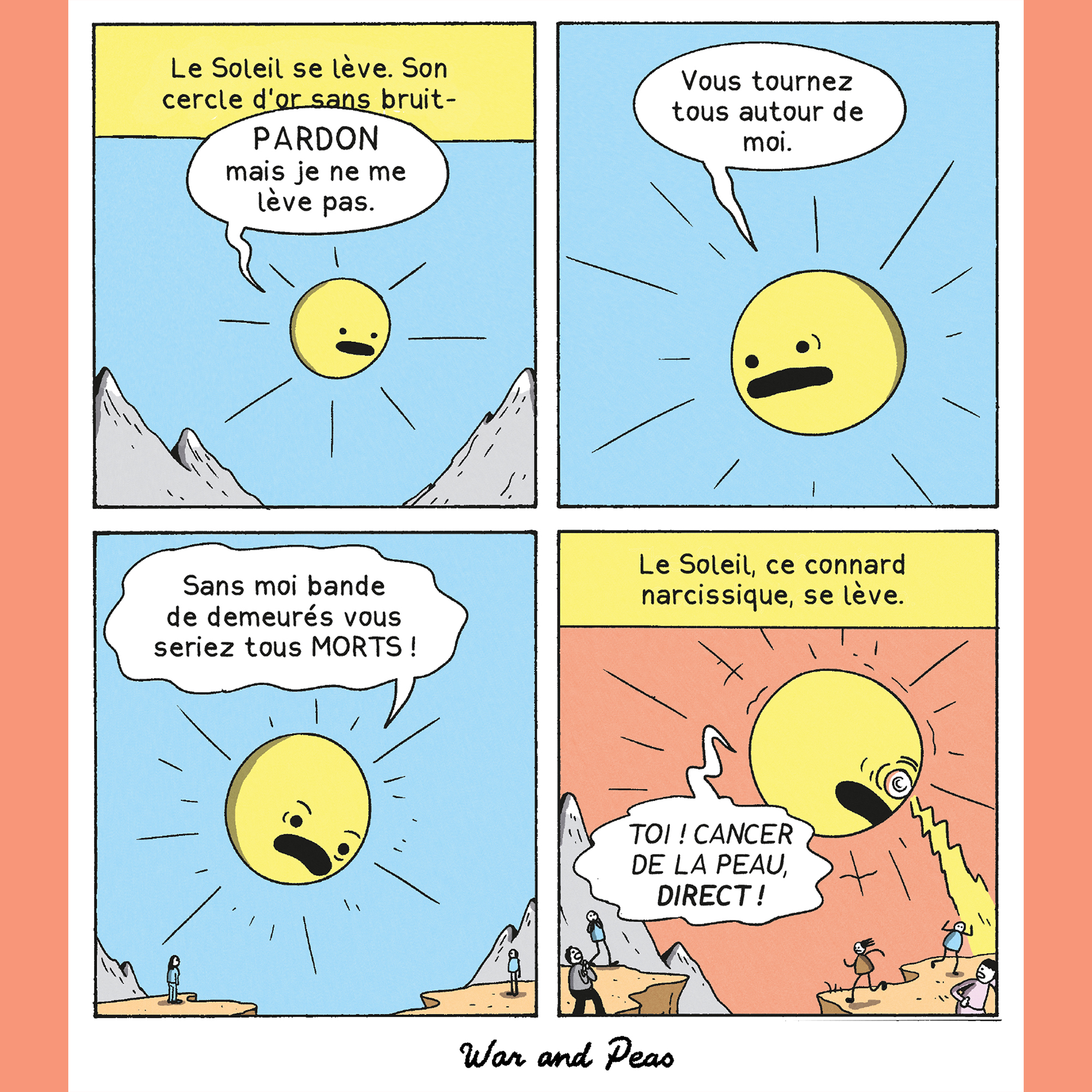 Release Day: Salut la Terre – War and Peas – Webcomic