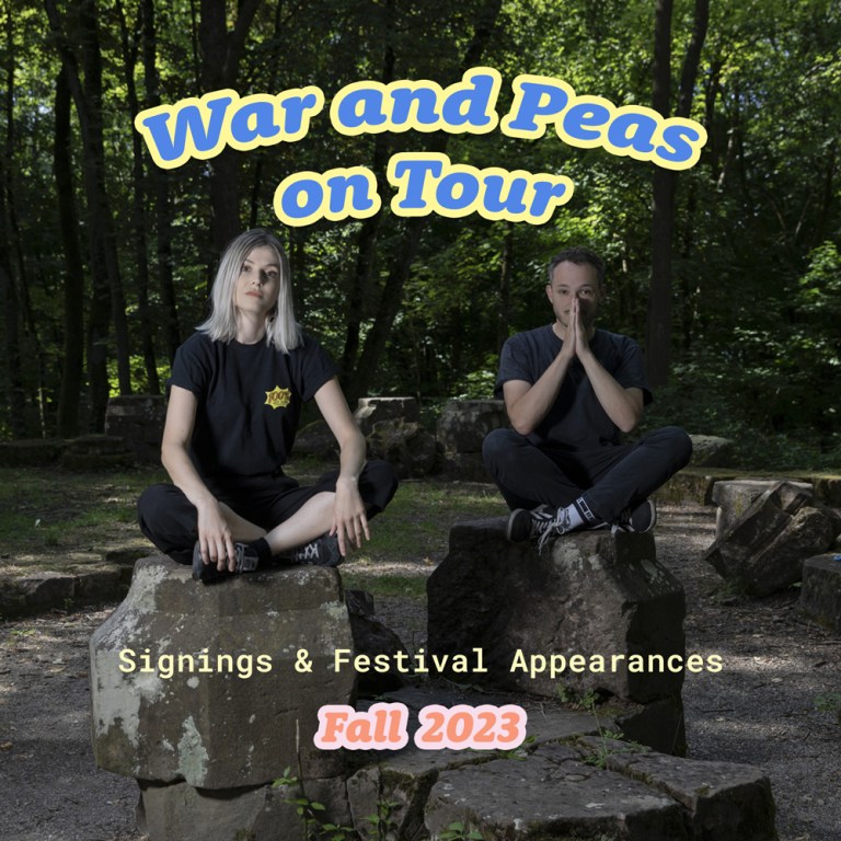 Elizabeth Pich & Jonathan Kunz in a dark forest