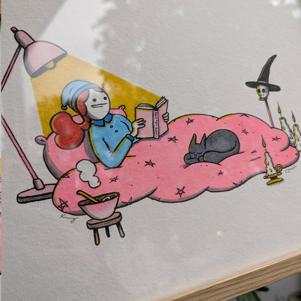 witch off duty original art