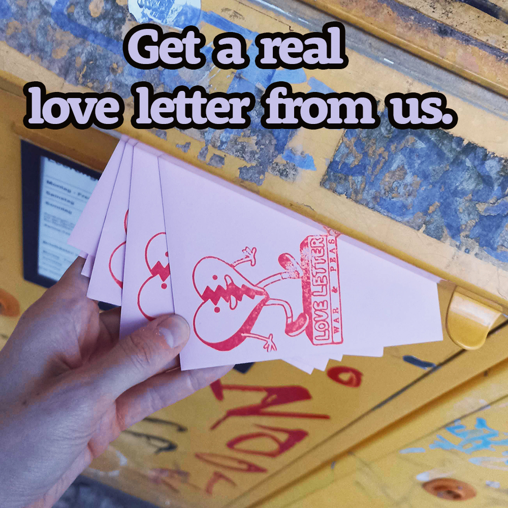 Support War and Peas on Patreon